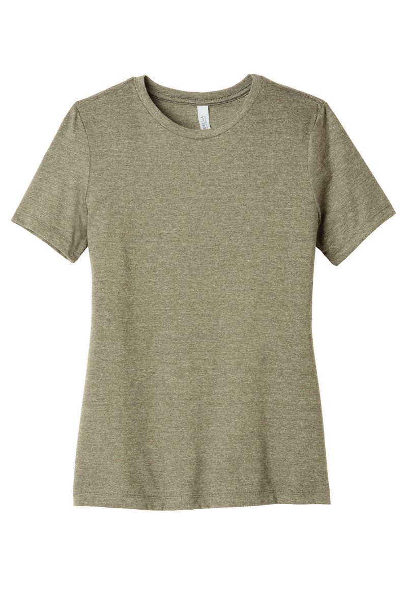 BELLA+CANVAS Women's Relaxed CVC Tee - Heather Stone