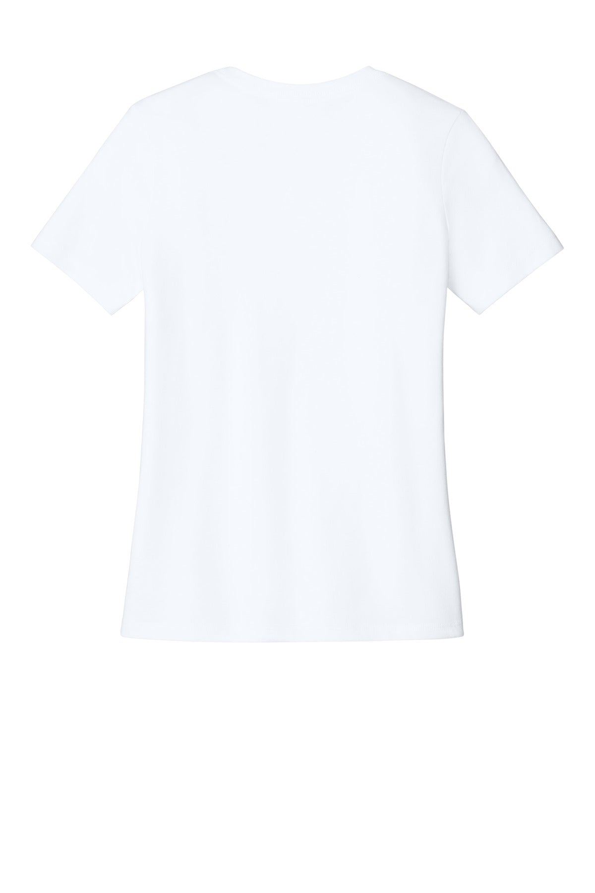 BELLA+CANVAS Women's Relaxed CVC Tee - Solid White Blend