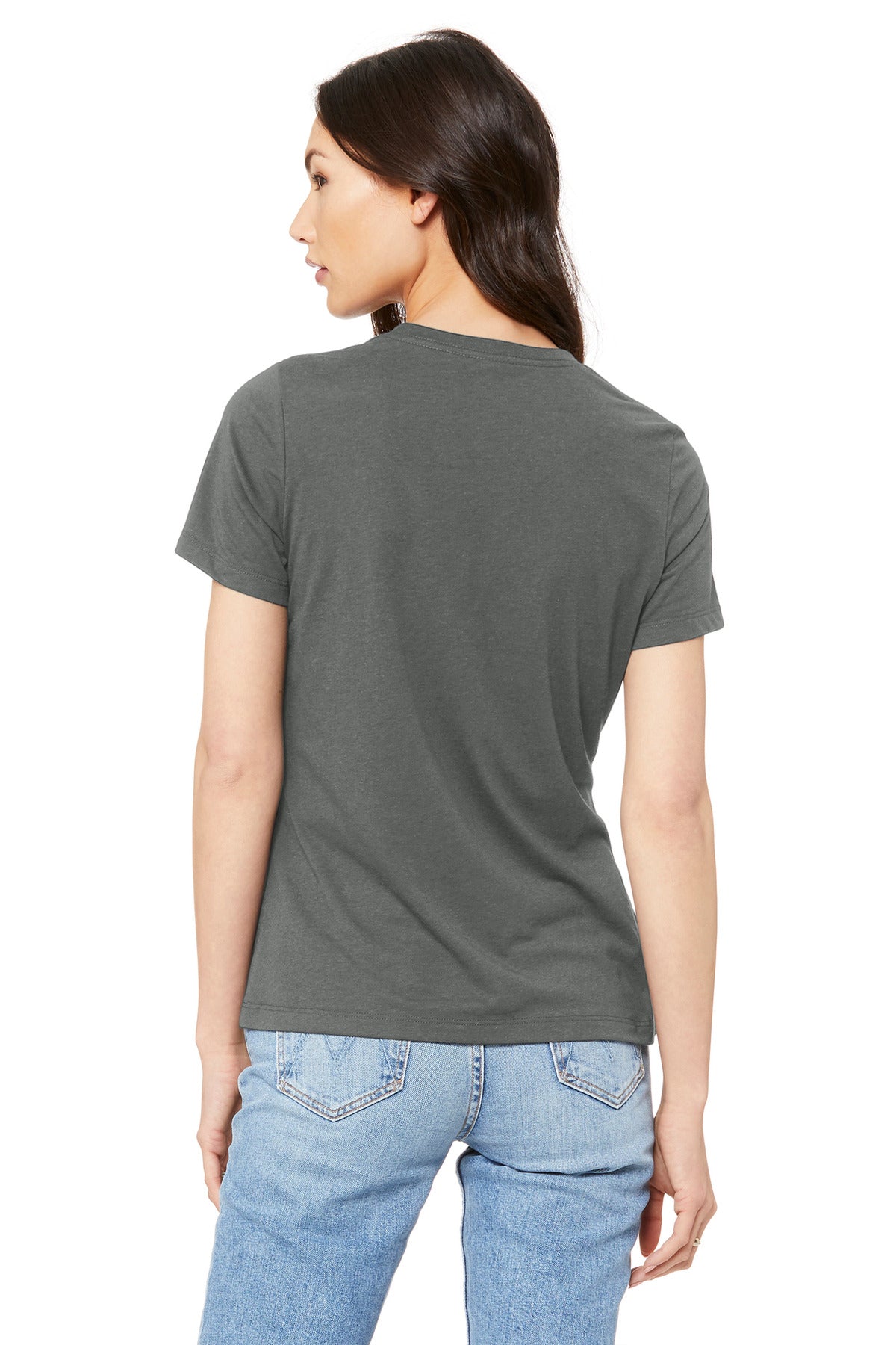 BELLA+CANVAS  Women's Relaxed Jersey Short Sleeve Tee - Asphalt