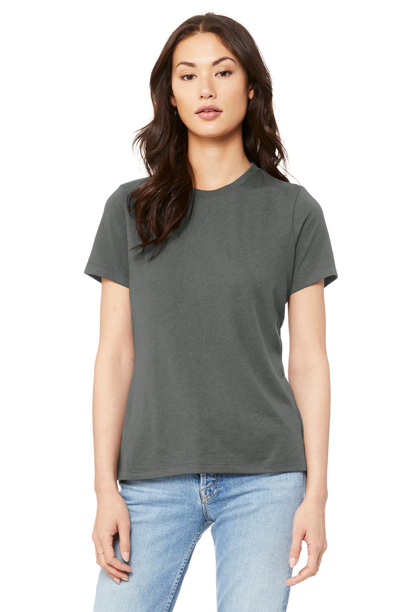 BELLA+CANVAS  Women's Relaxed Jersey Short Sleeve Tee - Asphalt