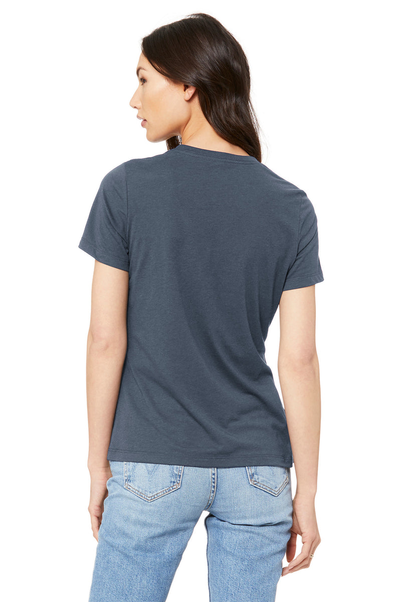 BELLA+CANVAS  Women's Relaxed Jersey Short Sleeve Tee - Dark Grey