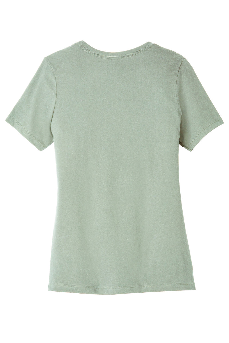 BELLA+CANVAS  Women's Relaxed Jersey Short Sleeve Tee - Dusty Blue