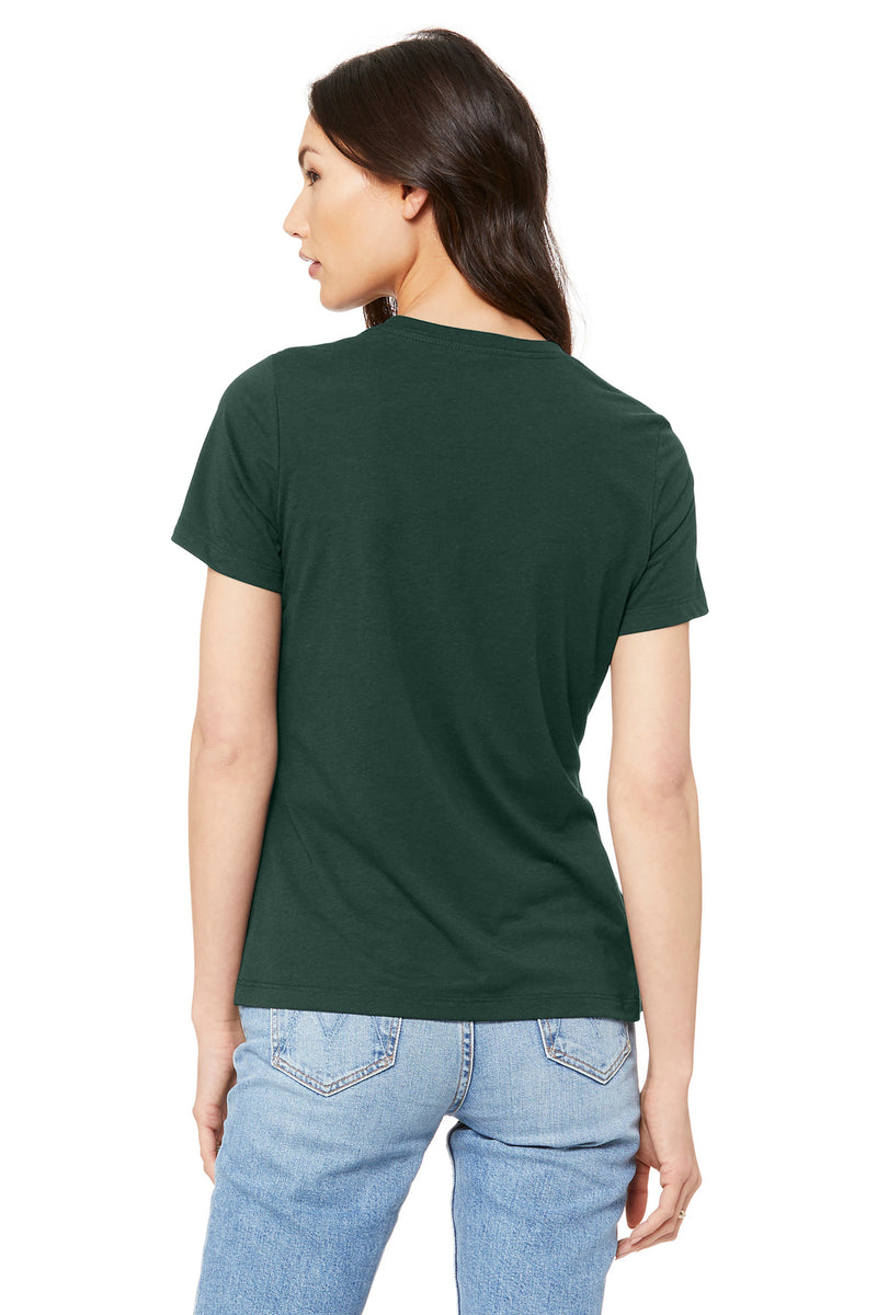 BELLA+CANVAS  Women's Relaxed Jersey Short Sleeve Tee - Forest