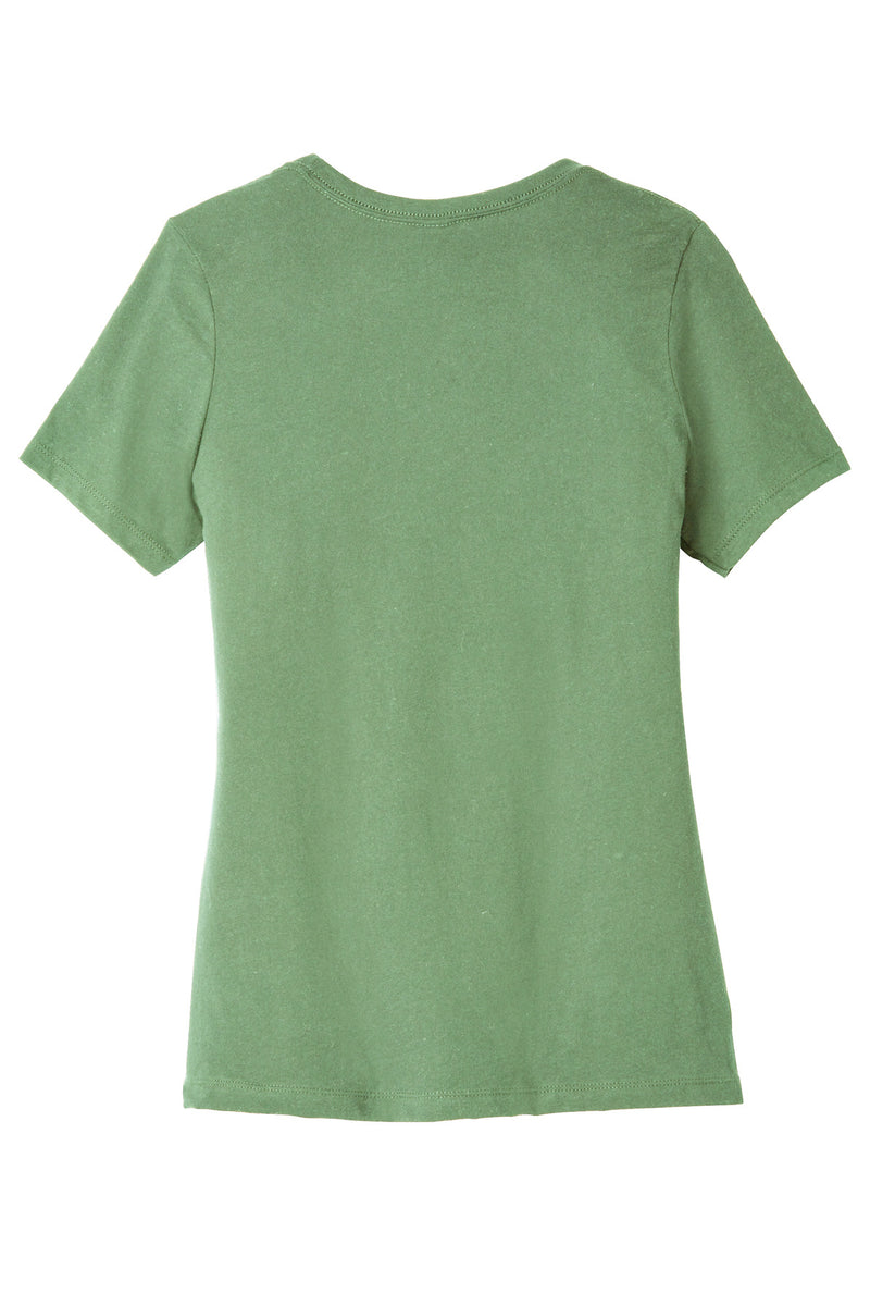 BELLA+CANVAS  Women's Relaxed Jersey Short Sleeve Tee - Leaf