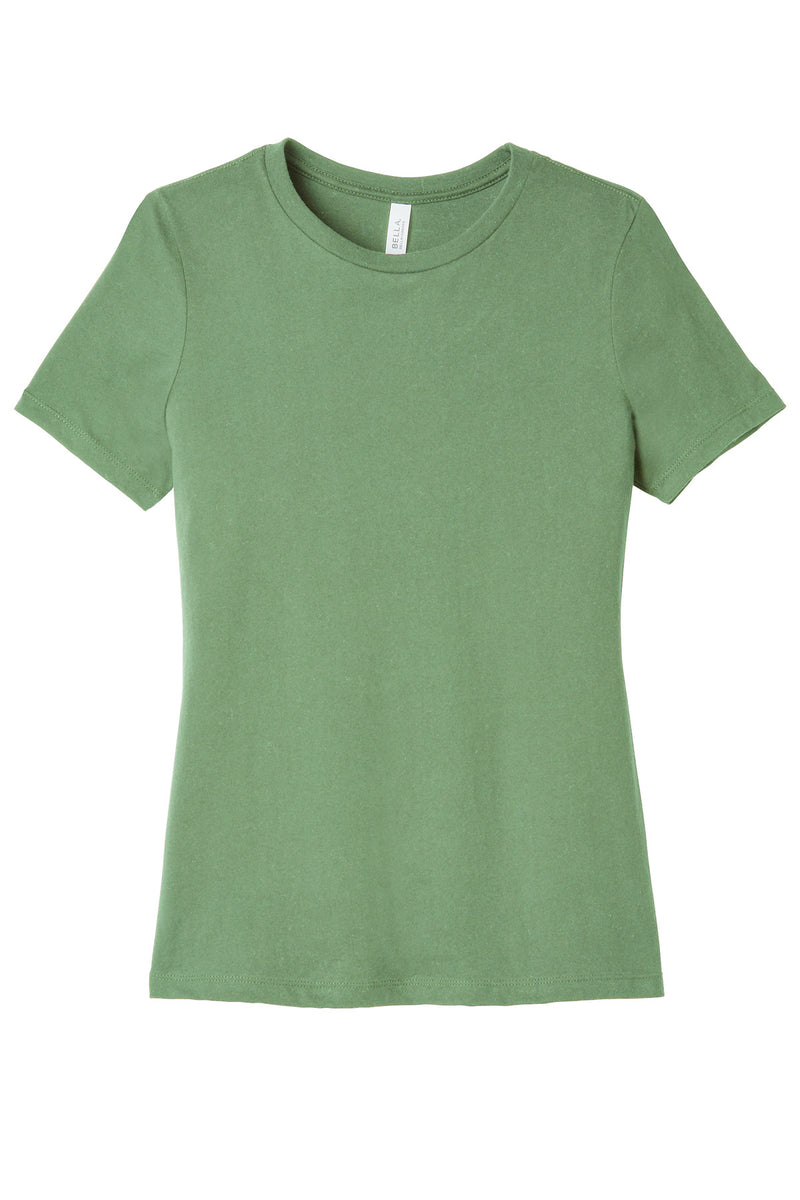 BELLA+CANVAS  Women's Relaxed Jersey Short Sleeve Tee - Leaf