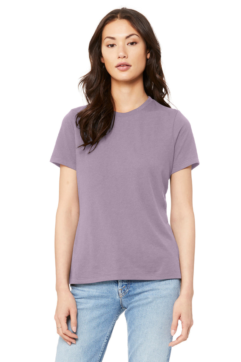 BELLA+CANVAS  Women's Relaxed Jersey Short Sleeve Tee - Light Violet