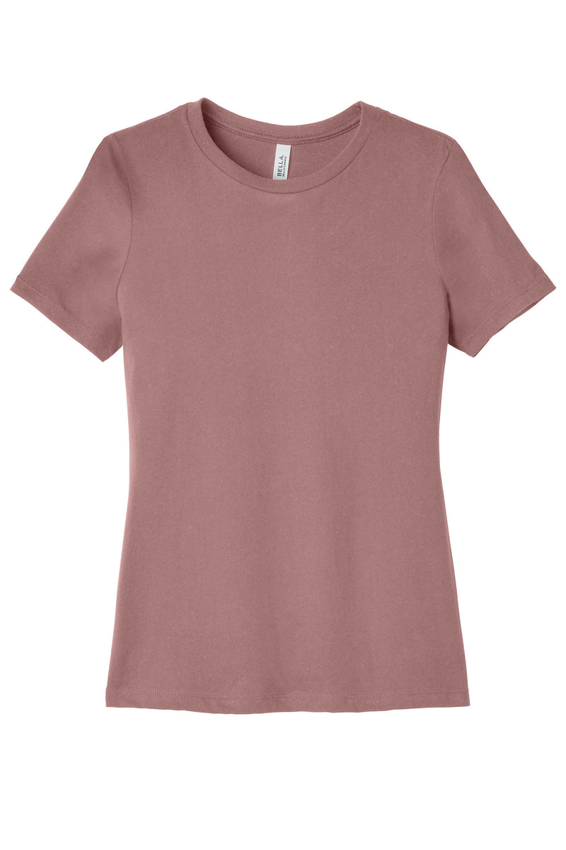 BELLA+CANVAS  Women's Relaxed Jersey Short Sleeve Tee - Mauve