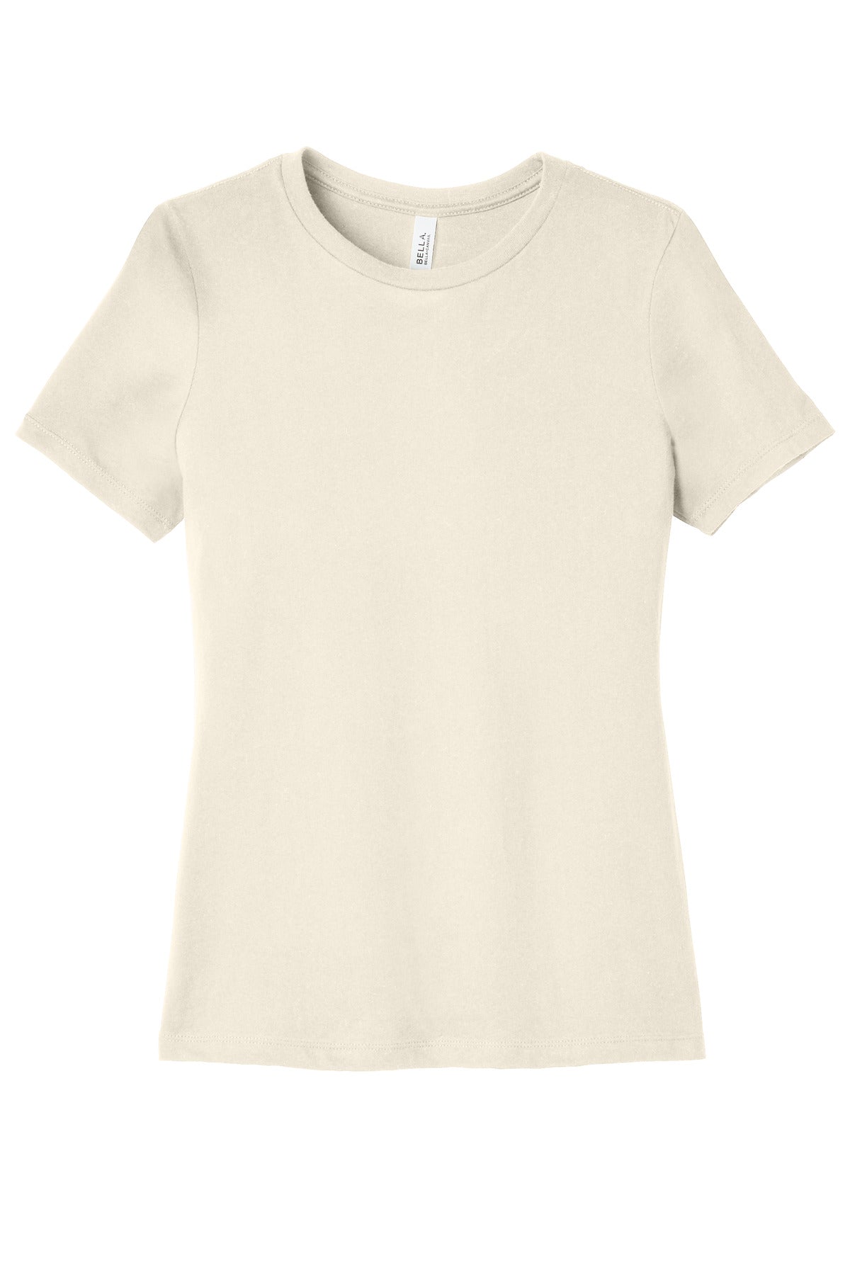 BELLA+CANVAS  Women's Relaxed Jersey Short Sleeve Tee - Natural