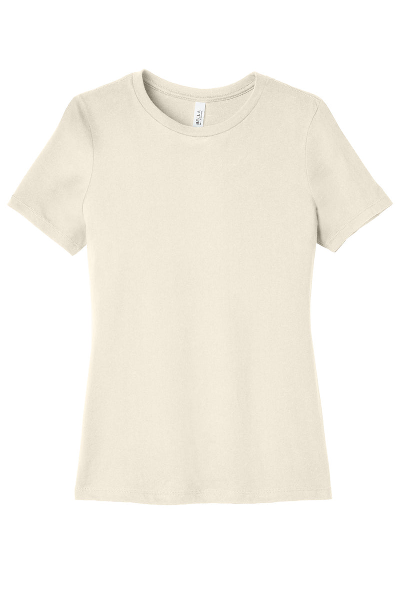 BELLA+CANVAS  Women's Relaxed Jersey Short Sleeve Tee - Natural