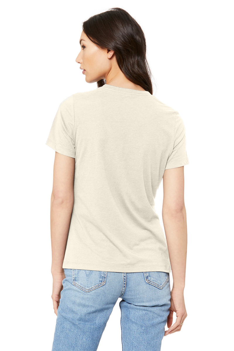 BELLA+CANVAS  Women's Relaxed Jersey Short Sleeve Tee - Natural