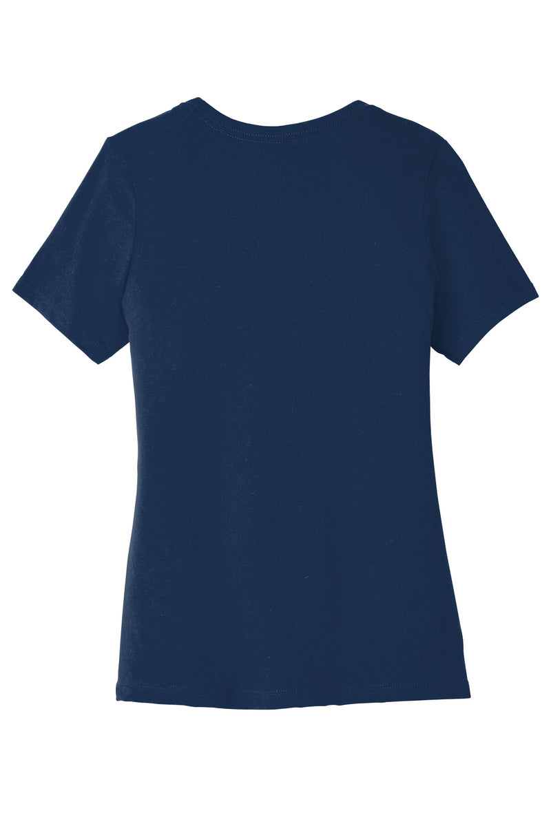 BELLA+CANVAS  Women's Relaxed Jersey Short Sleeve Tee - Navy