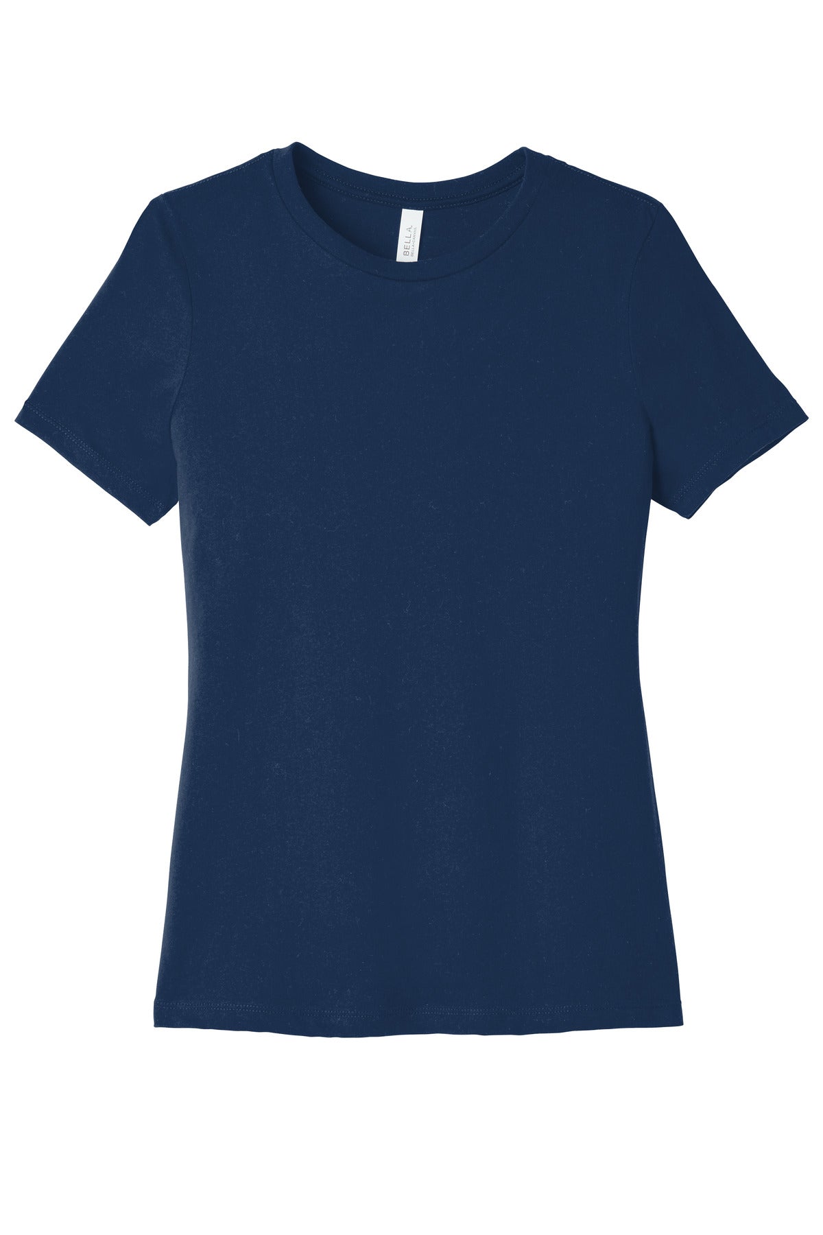 BELLA+CANVAS  Women's Relaxed Jersey Short Sleeve Tee - Navy