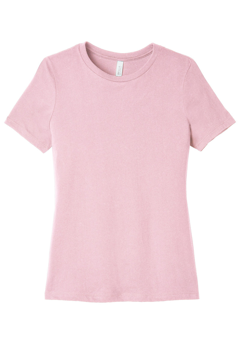 BELLA+CANVAS  Women's Relaxed Jersey Short Sleeve Tee - Pink