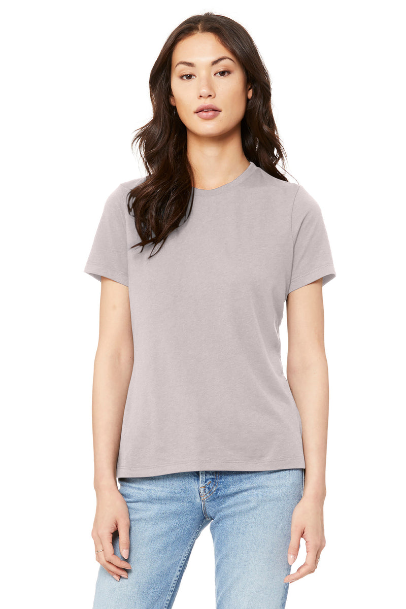 BELLA+CANVAS  Women's Relaxed Jersey Short Sleeve Tee - Pink Gravel