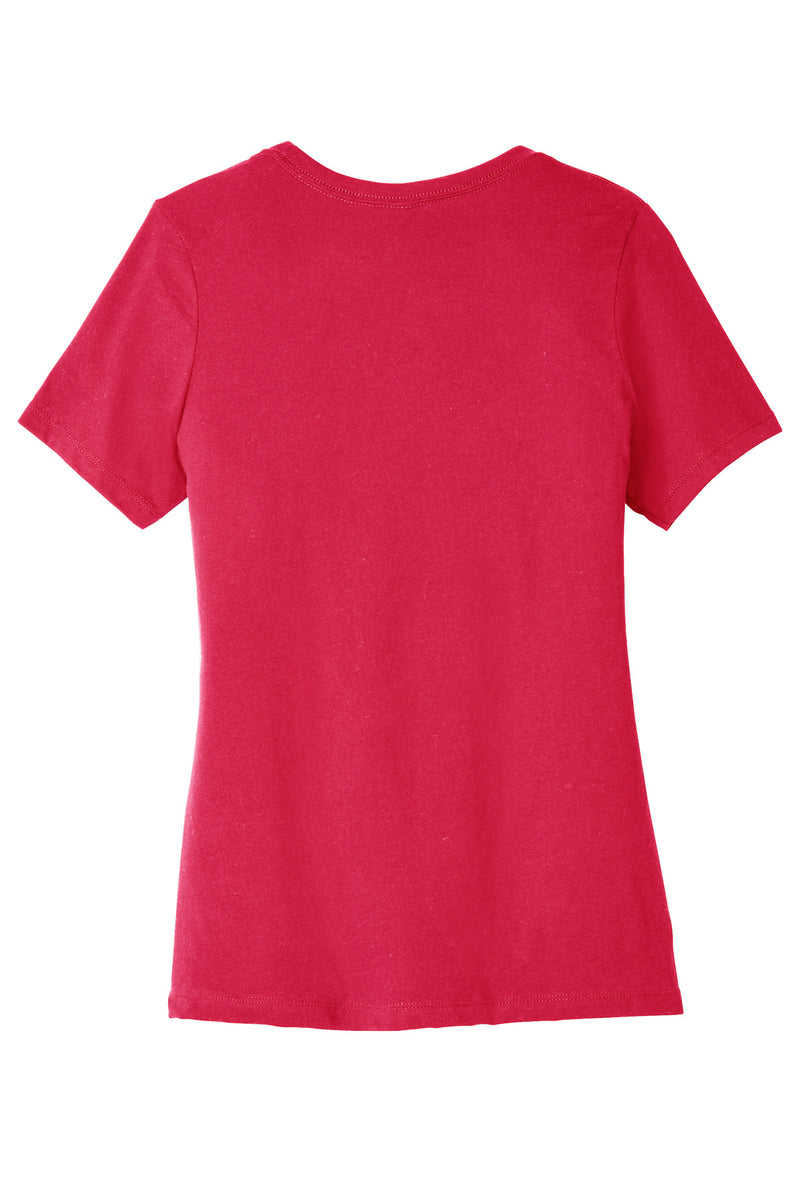 BELLA+CANVAS  Women's Relaxed Jersey Short Sleeve Tee - Red