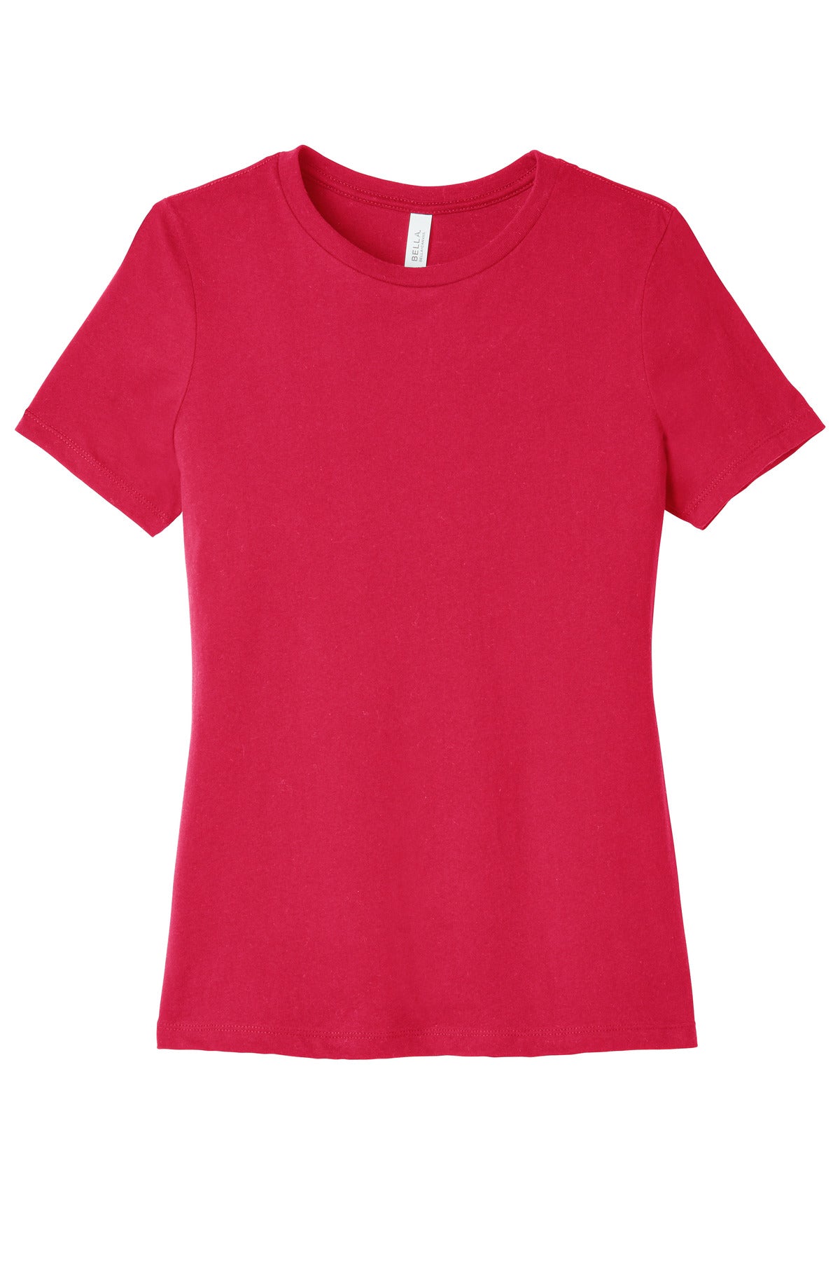 BELLA+CANVAS  Women's Relaxed Jersey Short Sleeve Tee - Red