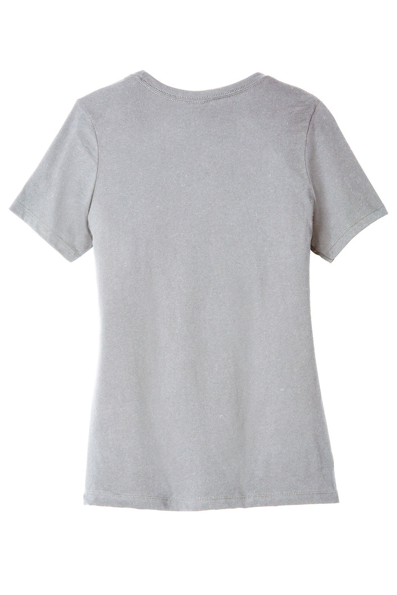 BELLA+CANVAS  Women's Relaxed Jersey Short Sleeve Tee - Solid Athletic Grey