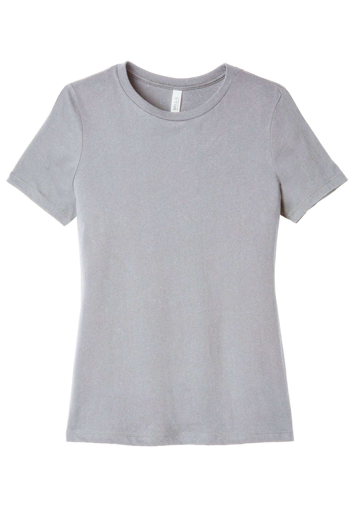 BELLA+CANVAS  Women's Relaxed Jersey Short Sleeve Tee - Solid Athletic Grey