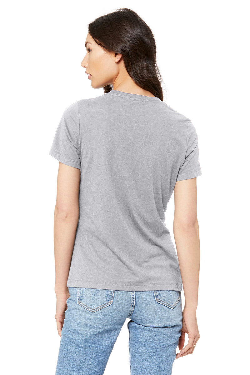 BELLA+CANVAS  Women's Relaxed Jersey Short Sleeve Tee - Solid Athletic Grey