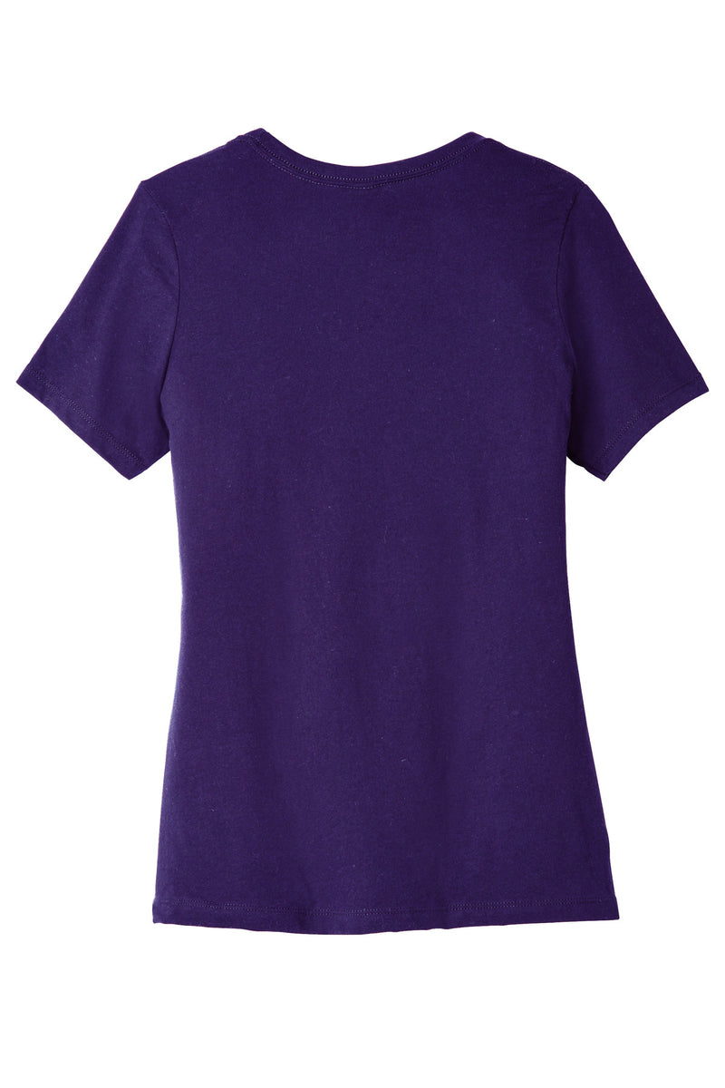 BELLA+CANVAS  Women's Relaxed Jersey Short Sleeve Tee - Team Purple