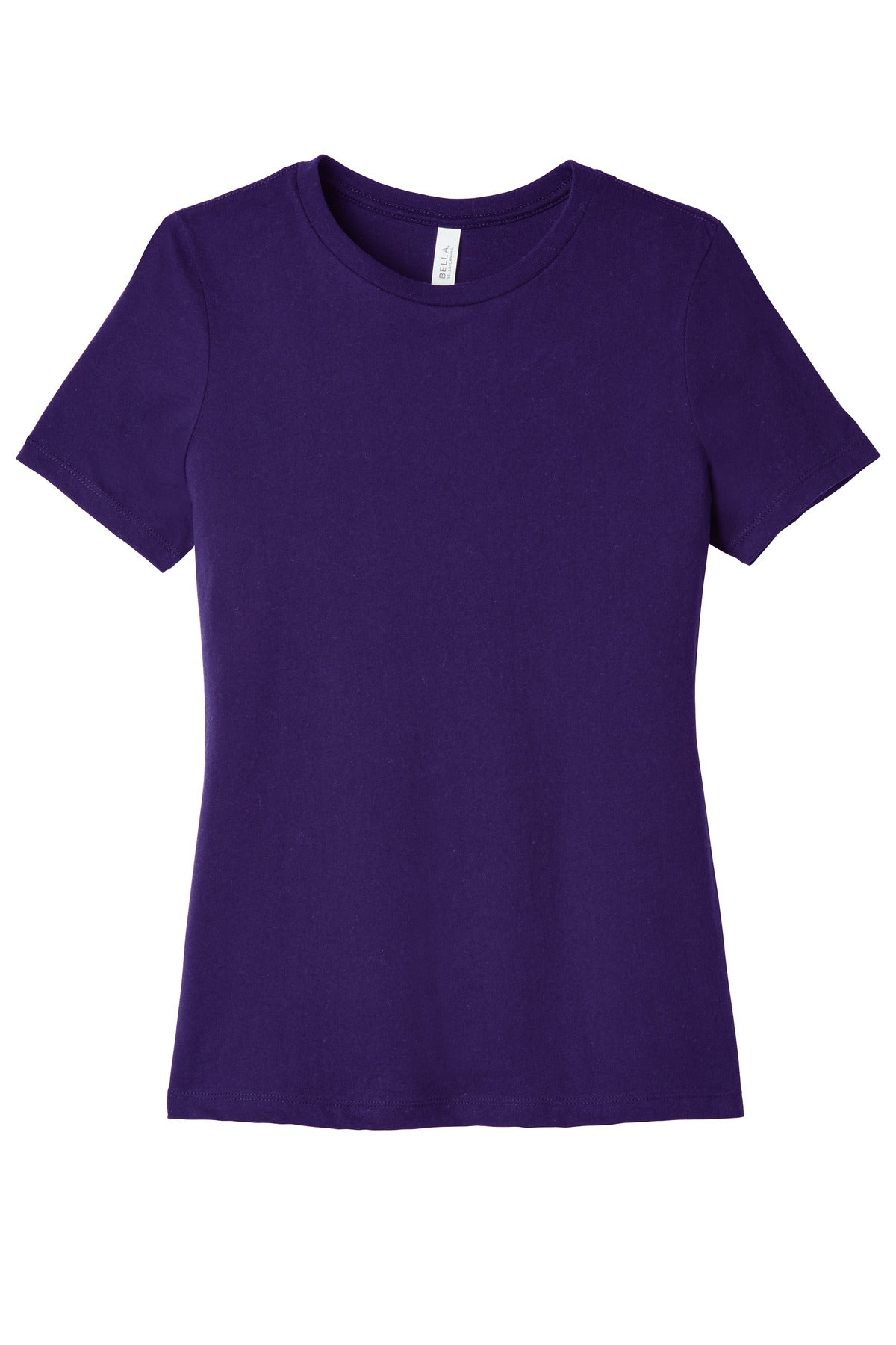 BELLA+CANVAS  Women's Relaxed Jersey Short Sleeve Tee - Team Purple