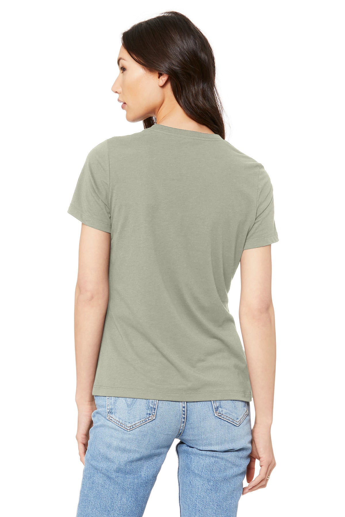 BELLA+CANVAS  Women's Relaxed Jersey Short Sleeve Tee - Thyme