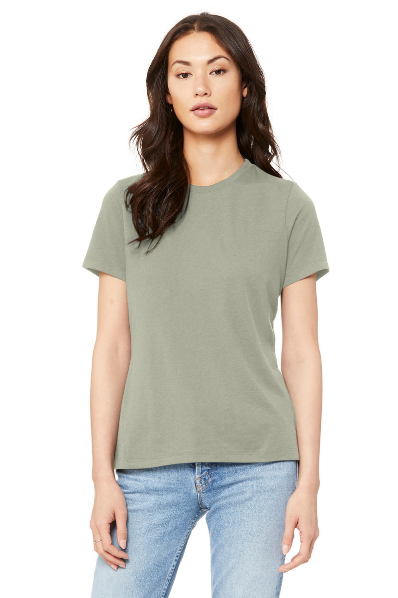 BELLA+CANVAS  Women's Relaxed Jersey Short Sleeve Tee - Thyme