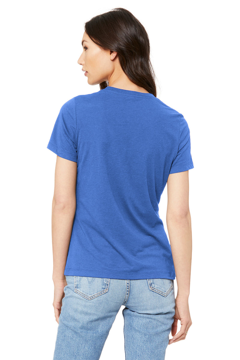 BELLA+CANVAS  Women's Relaxed Jersey Short Sleeve Tee - True Royal