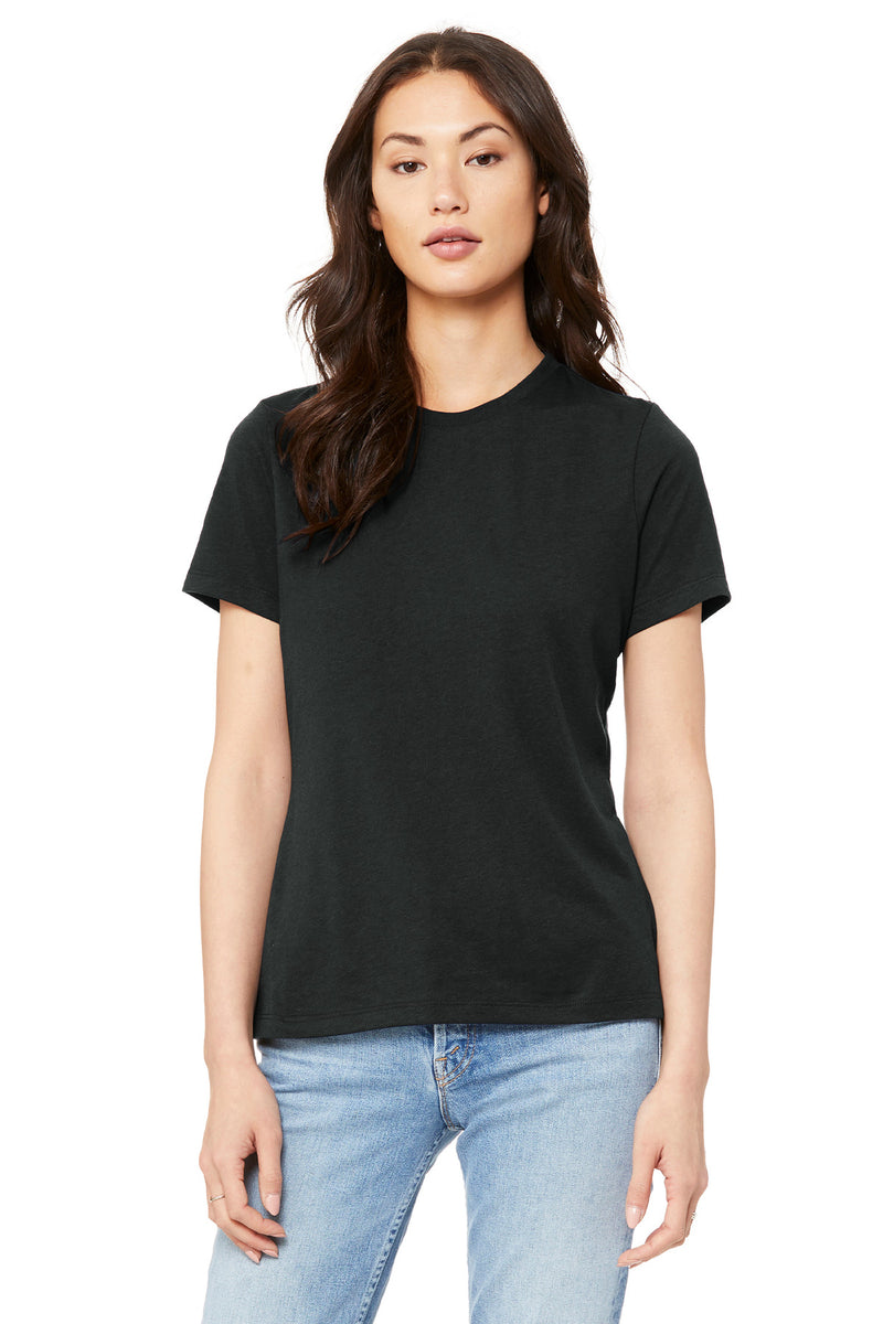 BELLA+CANVAS  Women's Relaxed Jersey Short Sleeve Tee - Vintage Black