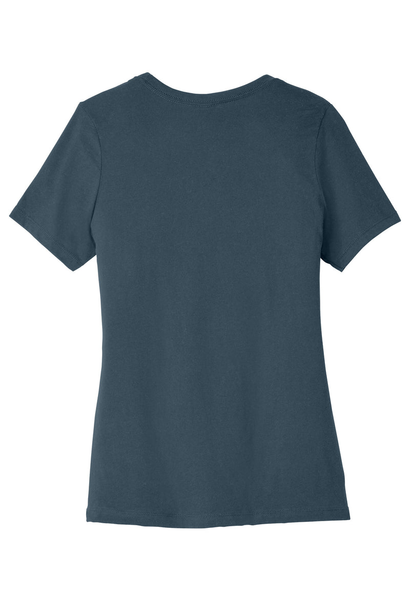 BELLA+CANVAS  Women's Relaxed Jersey Short Sleeve Tee - Vintage Navy