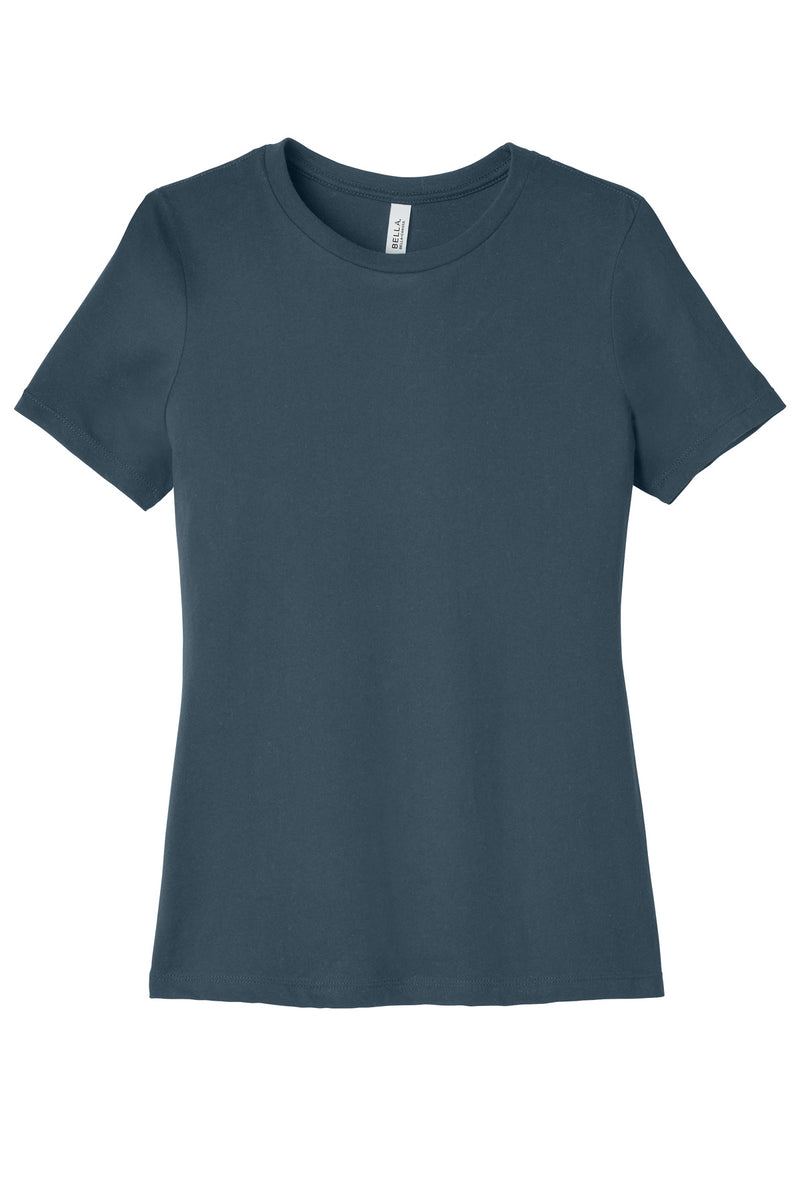 BELLA+CANVAS  Women's Relaxed Jersey Short Sleeve Tee - Vintage Navy