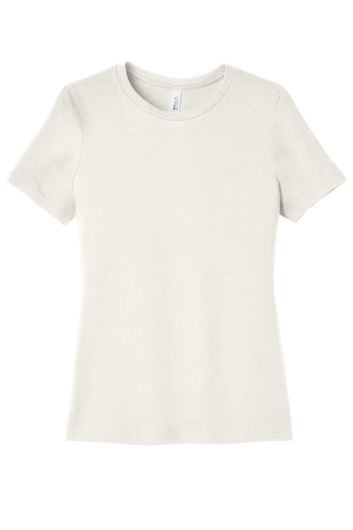 BELLA+CANVAS  Women's Relaxed Jersey Short Sleeve Tee - Vintage White