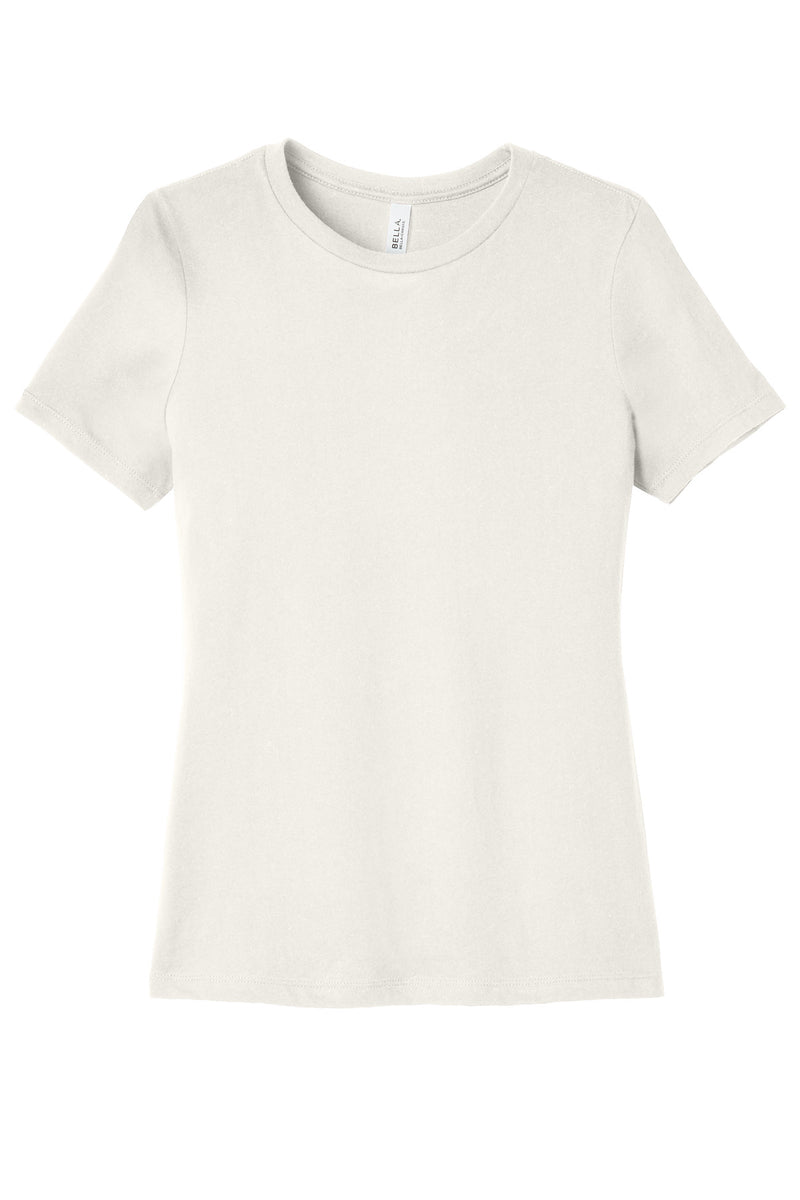 BELLA+CANVAS  Women's Relaxed Jersey Short Sleeve Tee - Vintage White