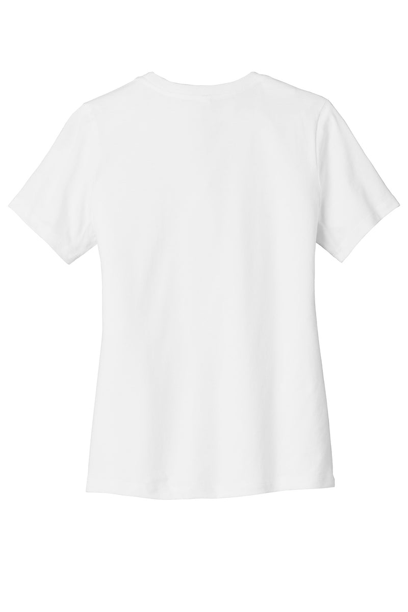 BELLA+CANVAS  Women's Relaxed Jersey Short Sleeve Tee - White