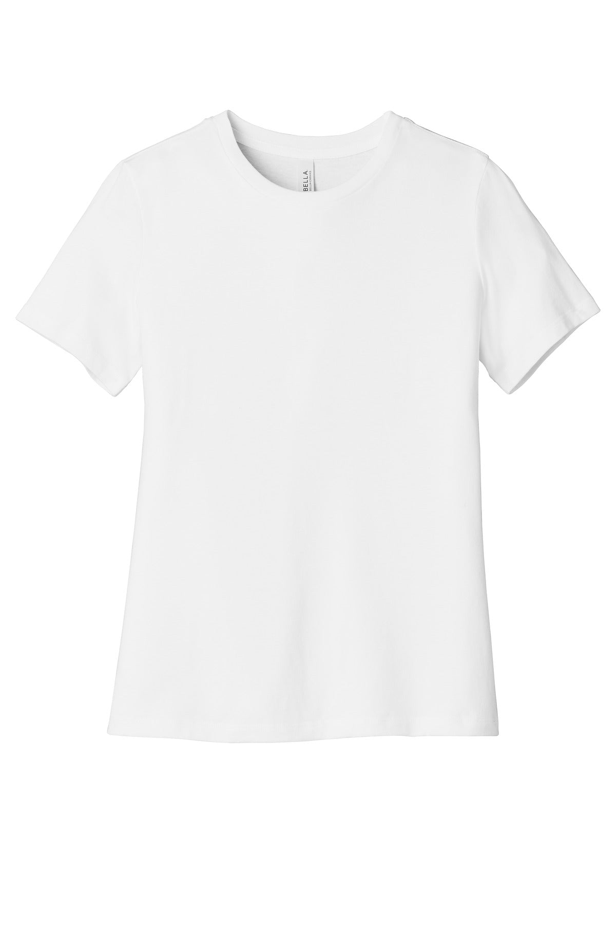 BELLA+CANVAS  Women's Relaxed Jersey Short Sleeve Tee - White