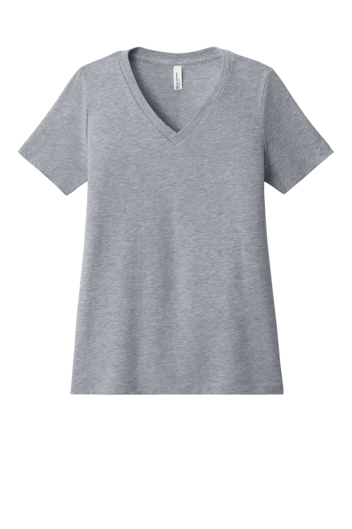 Kilwins · BELLA+CANVAS Women's Relaxed Heather CVC V-Neck Tee — athletic heather