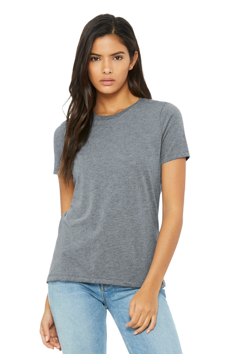 BELLA+CANVAS Women's Relaxed Triblend Tee - Athletic Grey Triblend