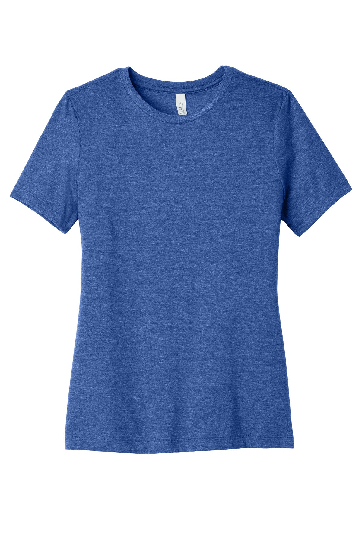 BELLA+CANVAS Women's Relaxed Triblend Tee - Blue Triblend