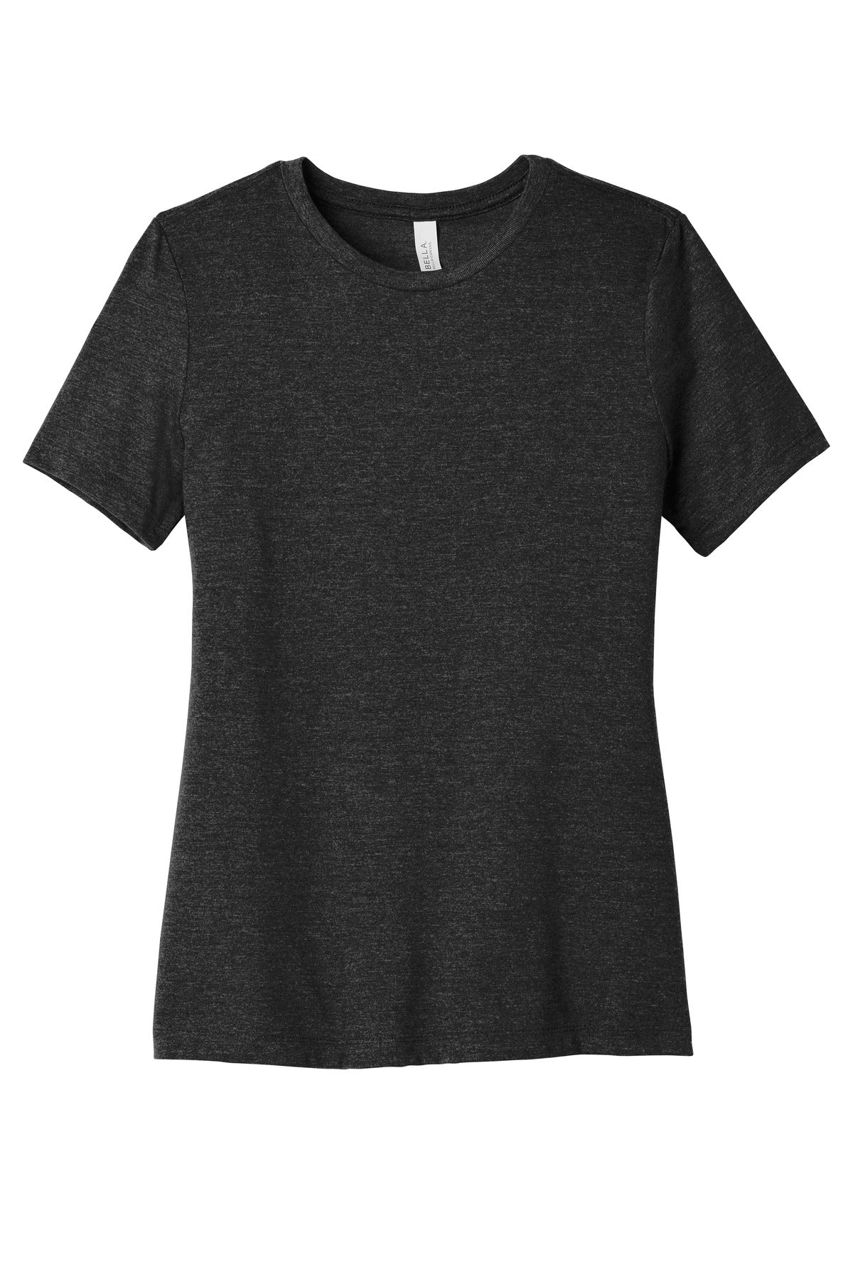 BELLA+CANVAS Women's Relaxed Triblend Tee - Charcoal-Black Triblend