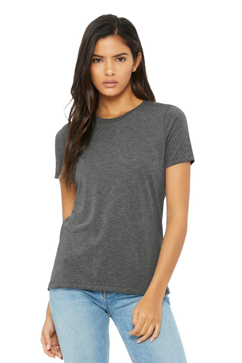 BELLA+CANVAS Women's Relaxed Triblend Tee - Grey Triblend