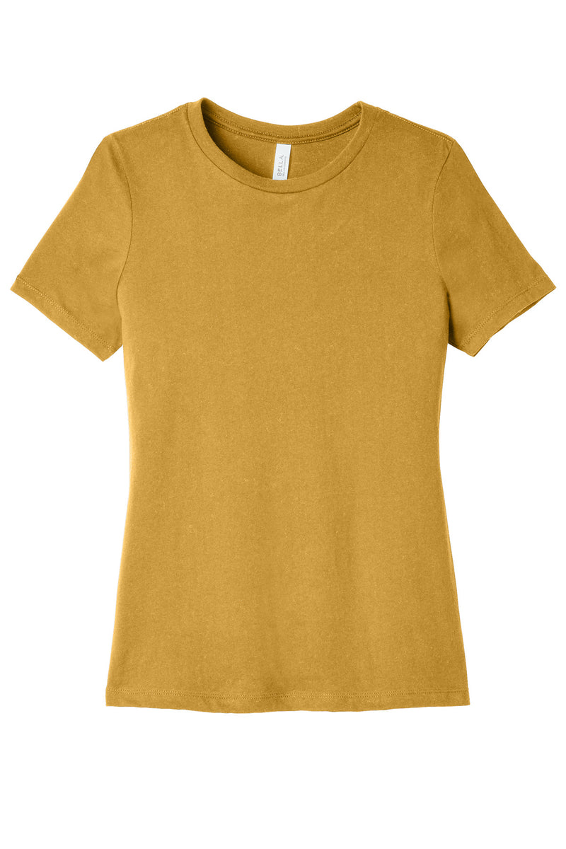 BELLA+CANVAS Women's Relaxed Triblend Tee - Mustard Triblend