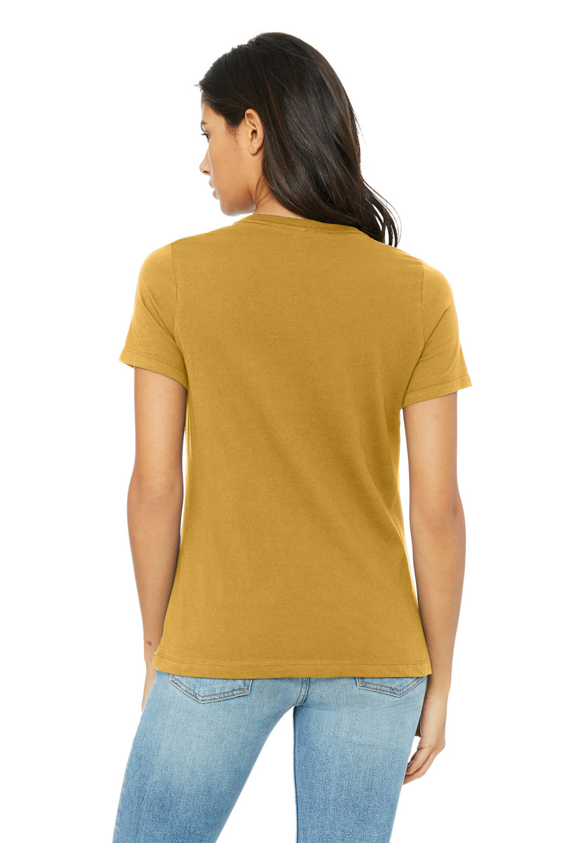 BELLA+CANVAS Women's Relaxed Triblend Tee - Mustard Triblend