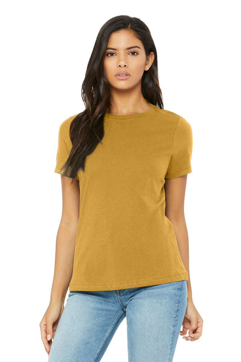 BELLA+CANVAS Women's Relaxed Triblend Tee - Mustard Triblend