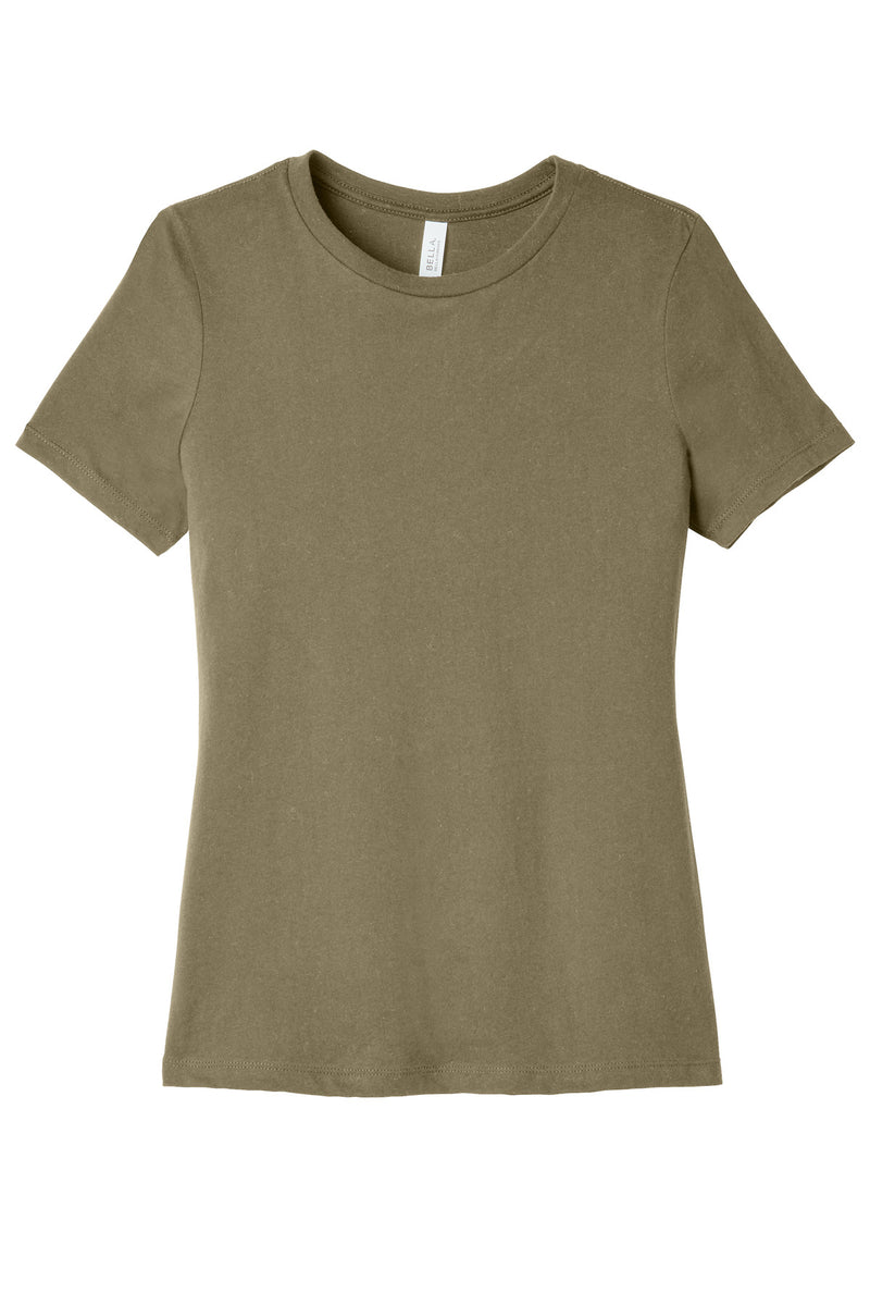 BELLA+CANVAS Women's Relaxed Triblend Tee - Olive Triblend