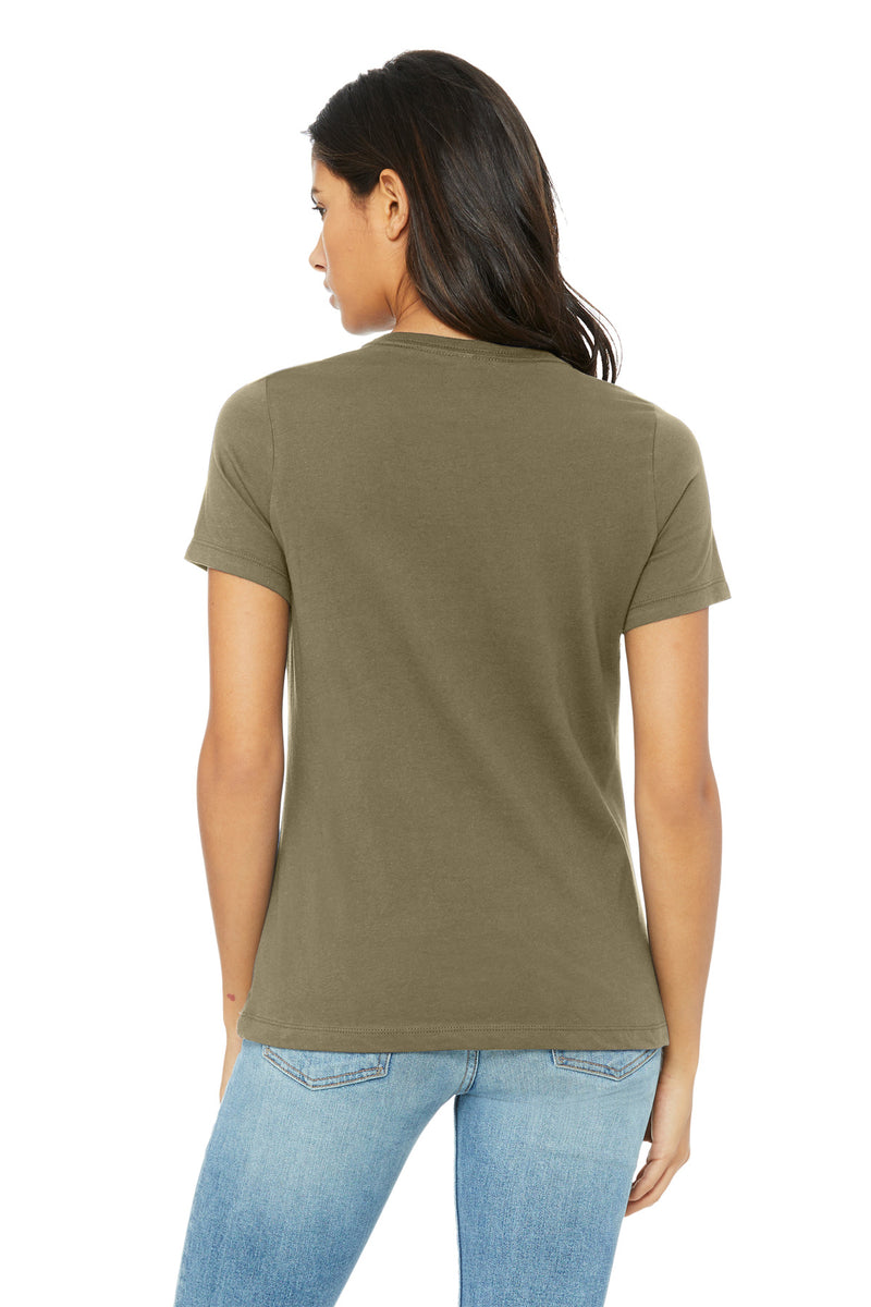 BELLA+CANVAS Women's Relaxed Triblend Tee - Olive Triblend