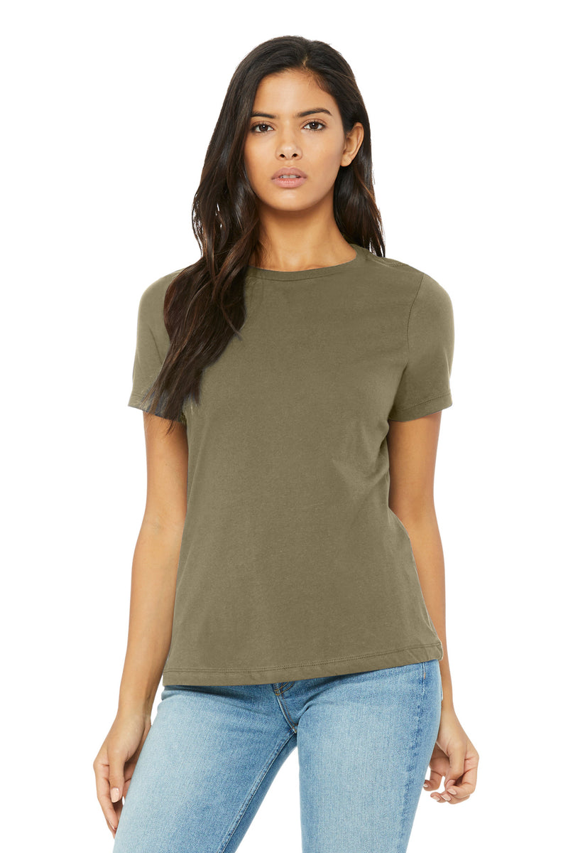 BELLA+CANVAS Women's Relaxed Triblend Tee - Olive Triblend