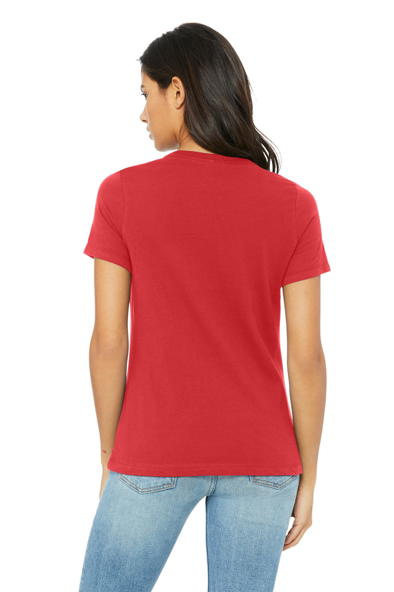 BELLA+CANVAS Women's Relaxed Triblend Tee - Red Triblend