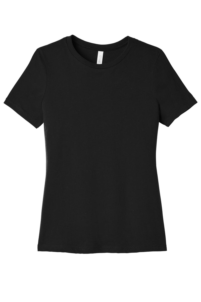 BELLA+CANVAS Women's Relaxed Triblend Tee - Solid Black Triblend