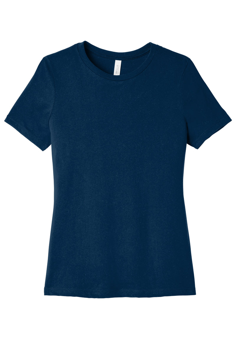BELLA+CANVAS Women's Relaxed Triblend Tee - Solid Navy Triblend
