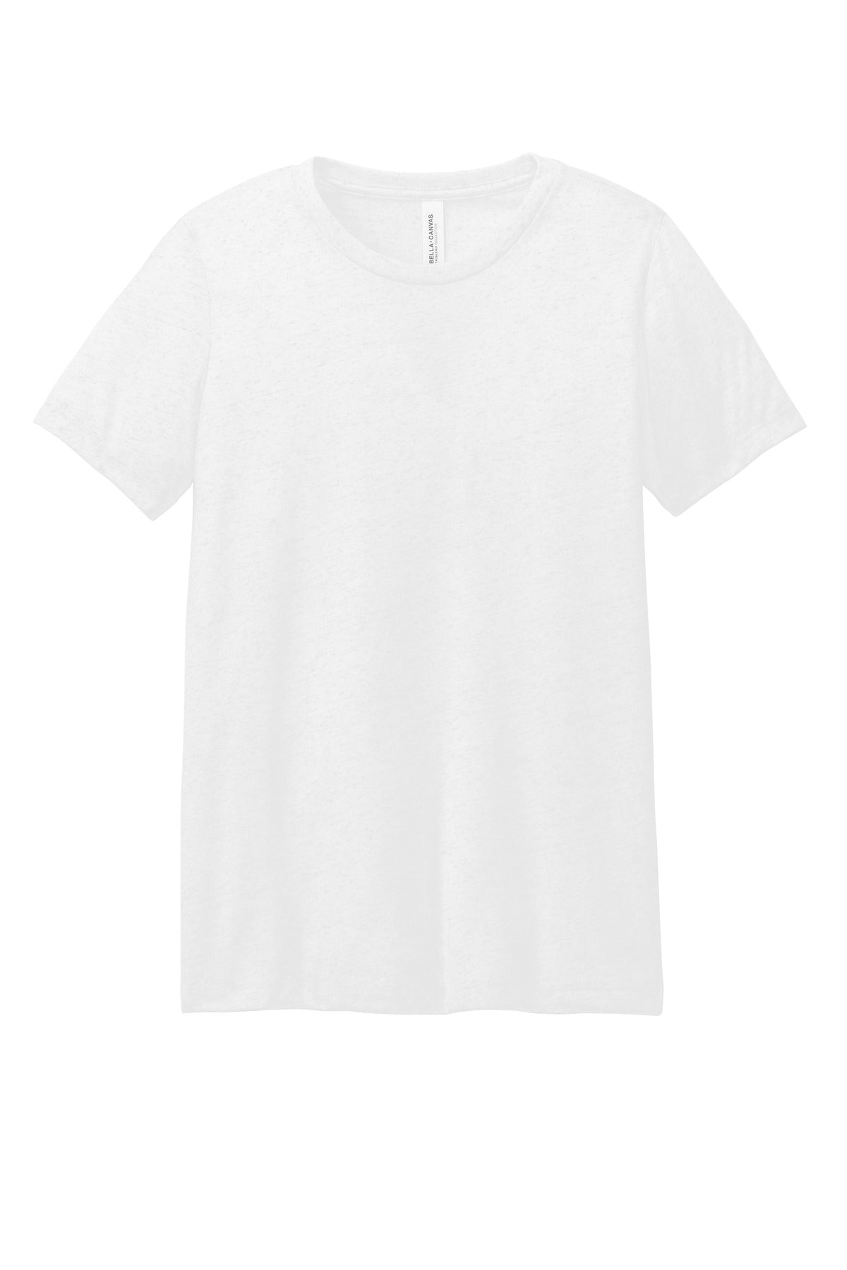 BELLA+CANVAS Women's Relaxed Triblend Tee - Solid White Triblend